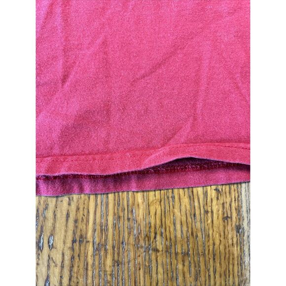 Nike Men's Red T Shirt Retro Size L Large Short Sleeve - Picture 12 of 16